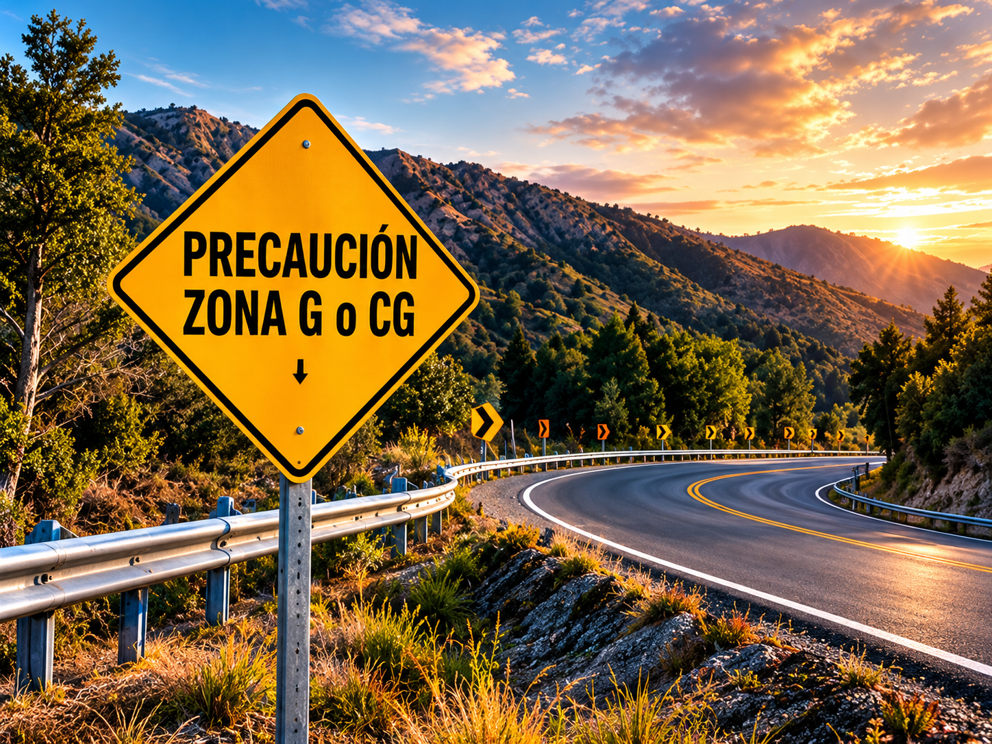 Precaución / Peligro Zona G o CG